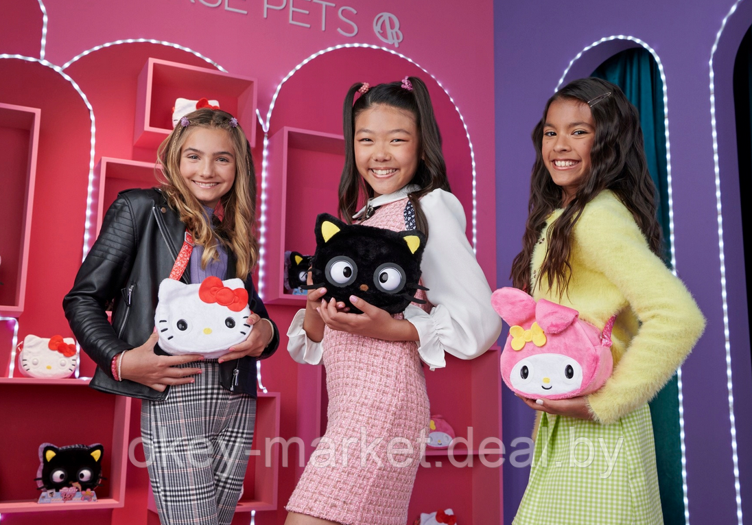 Интерактивная сумочка Purse Pets Hello Kitty 6064595 - фото 8 - id-p216913444