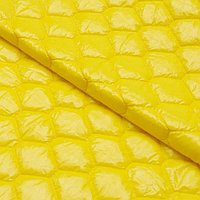 Ткань плащевая стежка, ширина 150 см, цвет жёлтый