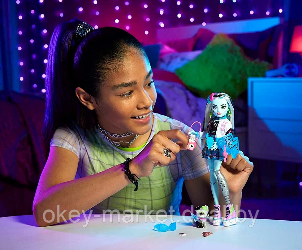 Кукла Mattel Monster High Frankie Stein HHK53 - фото 9 - id-p216913514