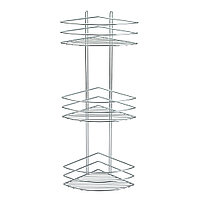 Полка угловая 3-х ярусная Rosenberg RUS-385332 (20*20*66 см)