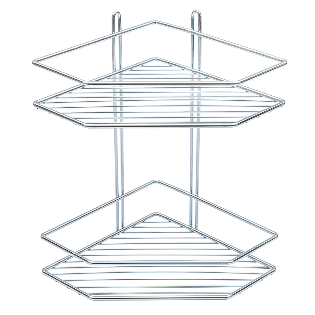 Полка угловая 2-ярусная Rosenberg RUS-385321 (27,5*20*29 см) - фото 1 - id-p216715344