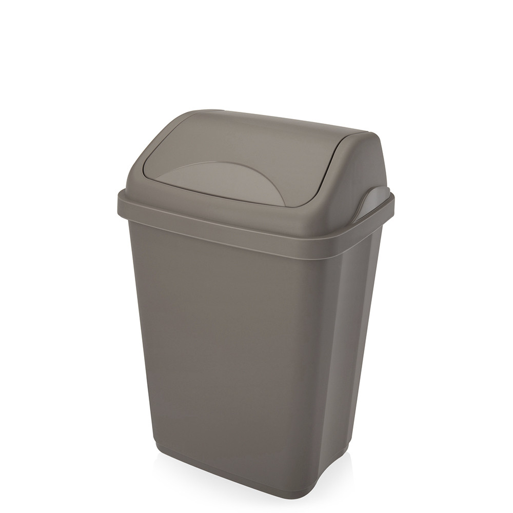 Контейнер для мусора Ultra Эль­ф­пла­ст, 5 л (серо-коричневый, EP588-1) - фото 1 - id-p216715353