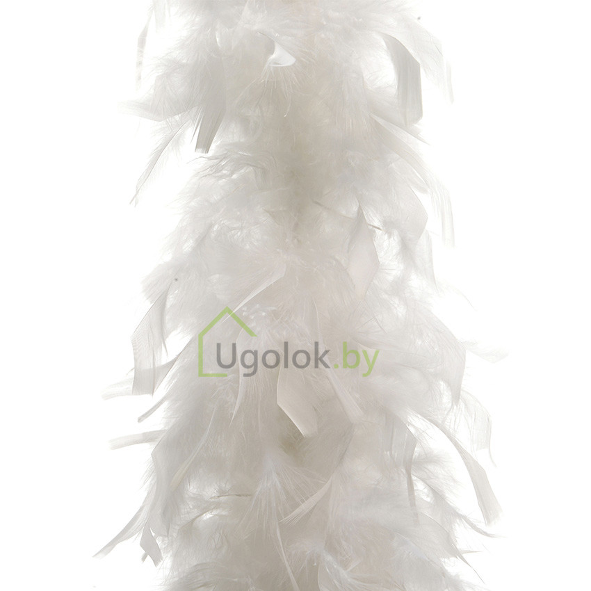 Гирлянда декоративная из перьев Боа Kaemingk 1.5 м белый - фото 1 - id-p215280612