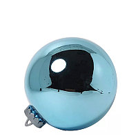 Большой новогодний шар,15 см (светло-голубой, HTA701178LB15)
