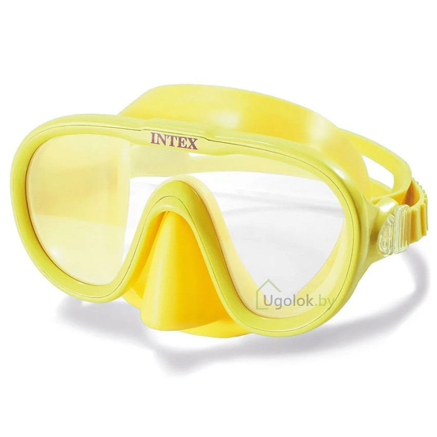 Маска для плавания детская желтая 55916 Intex Sea Scan Swim Masks от 8 лет (55916) - фото 1 - id-p178455734