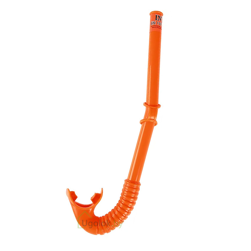 Трубка для подводного плавания Intex Hi-Flow 55922 (оранжевая) - фото 1 - id-p182808723