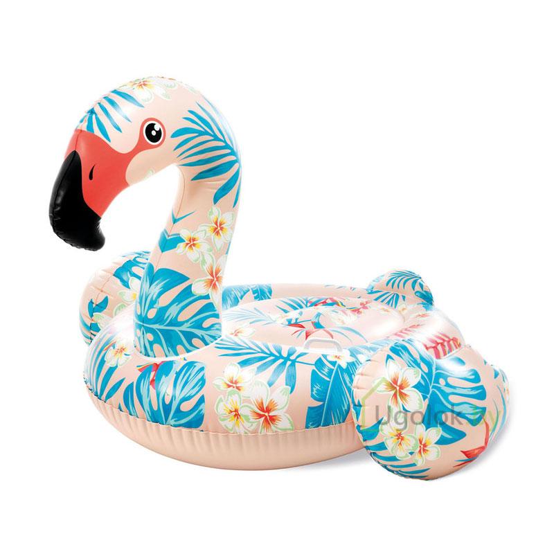 Надувная игрушка-плотик Intex Тропический фламинго 147х140х94 см (57559NP) - фото 1 - id-p182354110