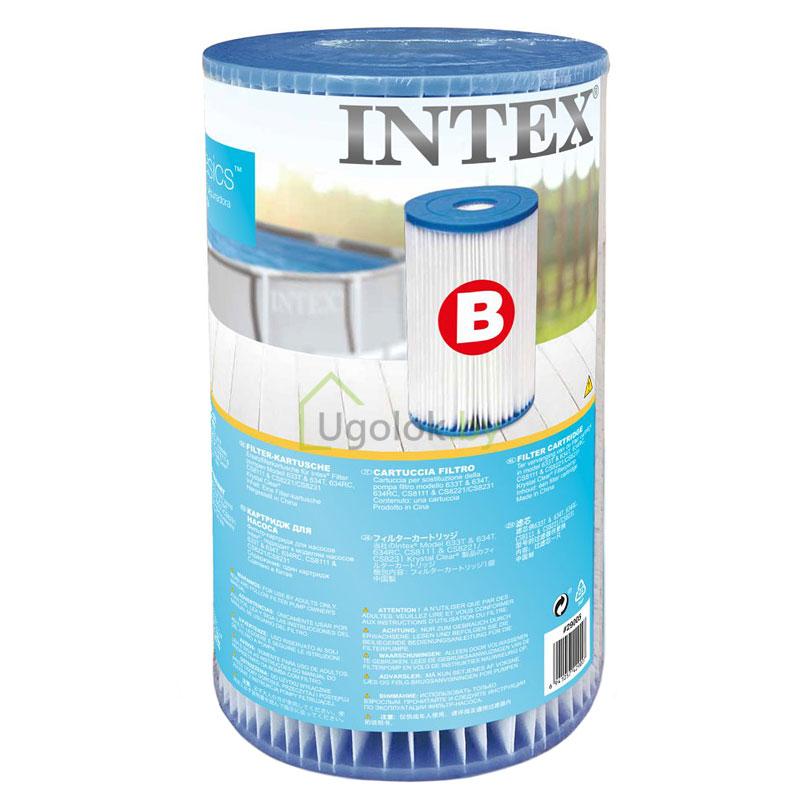 Картридж типа B для фильтр-насосов Intex 14х25 см (29005) - фото 1 - id-p125850368
