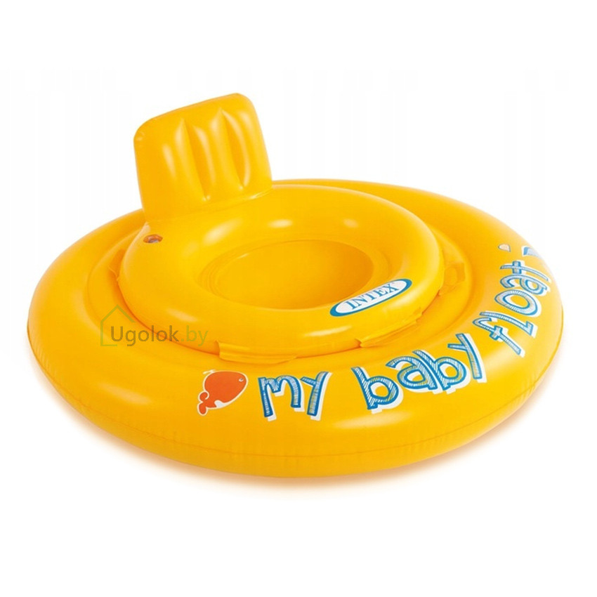 Надувной круг с трусиками 70 см Intex My Baby Float (56585NP) 6-12 мес.