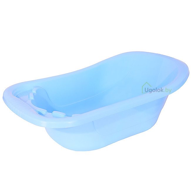 Ванна детская со сливным клапаном 50 л (голубой) - фото 1 - id-p216715211