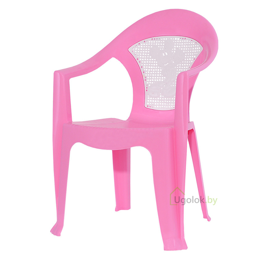 Кресло детское Микки (розовый) - фото 1 - id-p189480647
