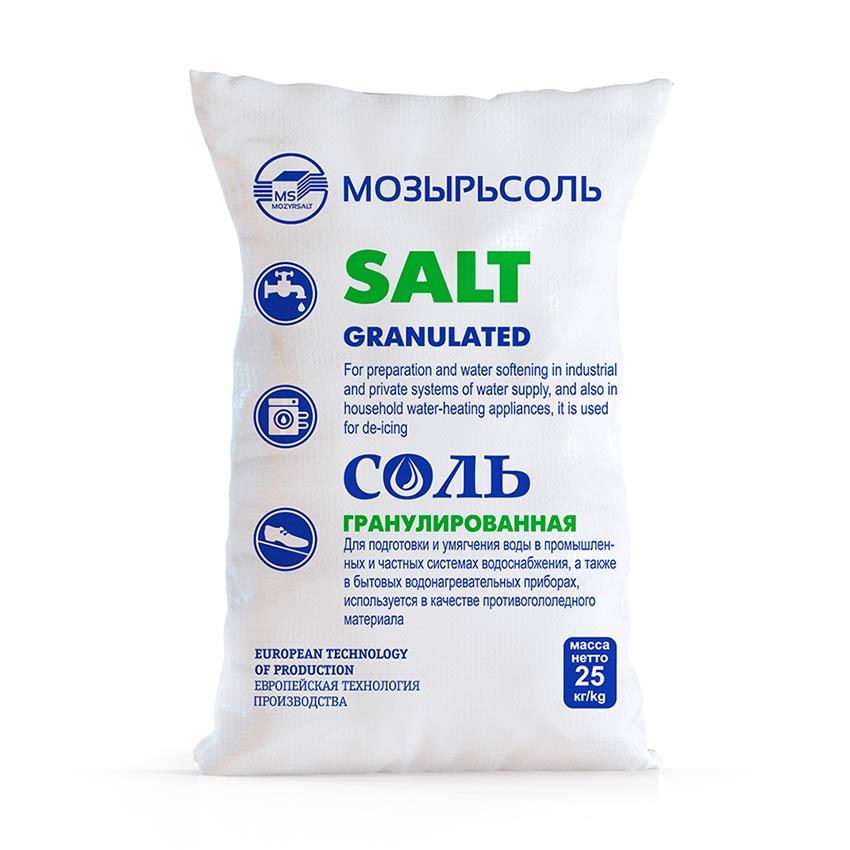Соль гранулированная Универсальная для бассейна 25 кг (МС03) - фото 1 - id-p216715231