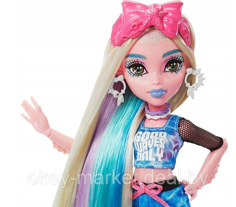 Коллекционная кукла Mattel Monster High Lagoona Blue HKY69 - фото 3 - id-p216913531