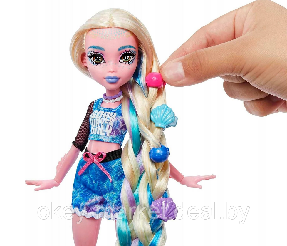 Коллекционная кукла Mattel Monster High Lagoona Blue HKY69 - фото 4 - id-p216913531