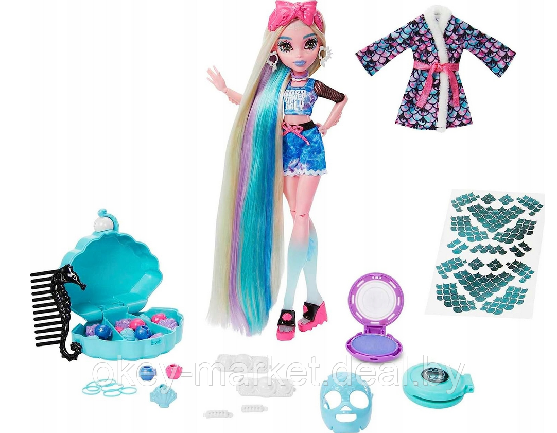 Коллекционная кукла Mattel Monster High Lagoona Blue HKY69 - фото 2 - id-p216913531