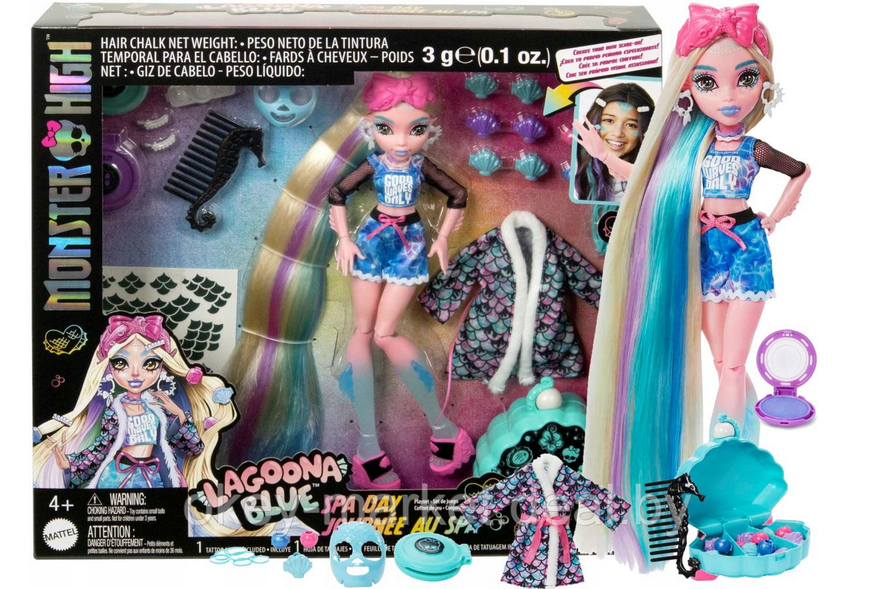 Коллекционная кукла Mattel Monster High Lagoona Blue HKY69 - фото 1 - id-p216913531