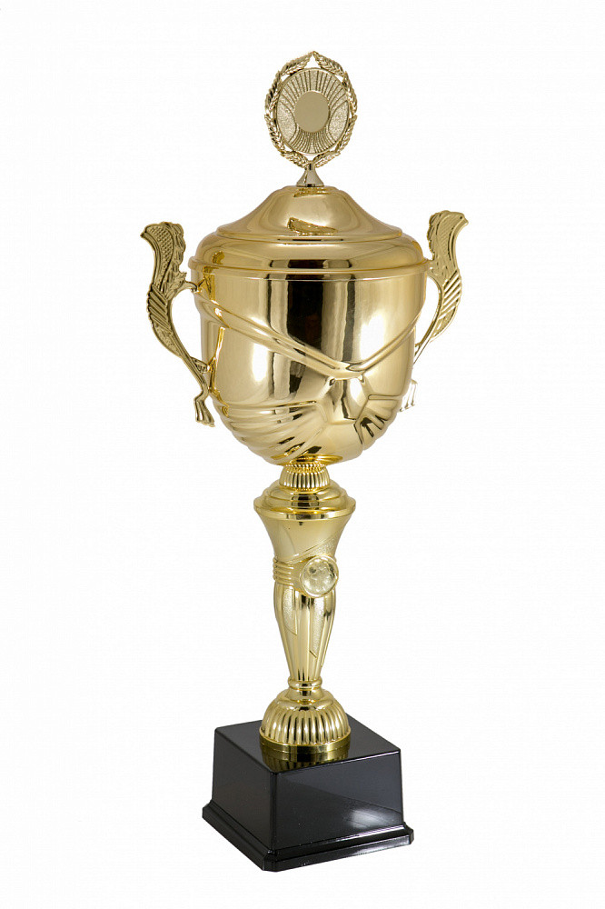 Кубок "Император" , с крышкой ,  высота 54  см,чаша 16 см  арт.801-440-160 КЗ160