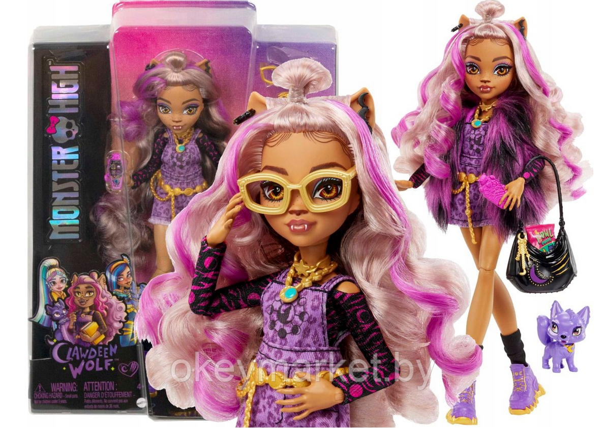 Кукла Монстер Хай Клодин Вульф Monster High HHK52, фото 2