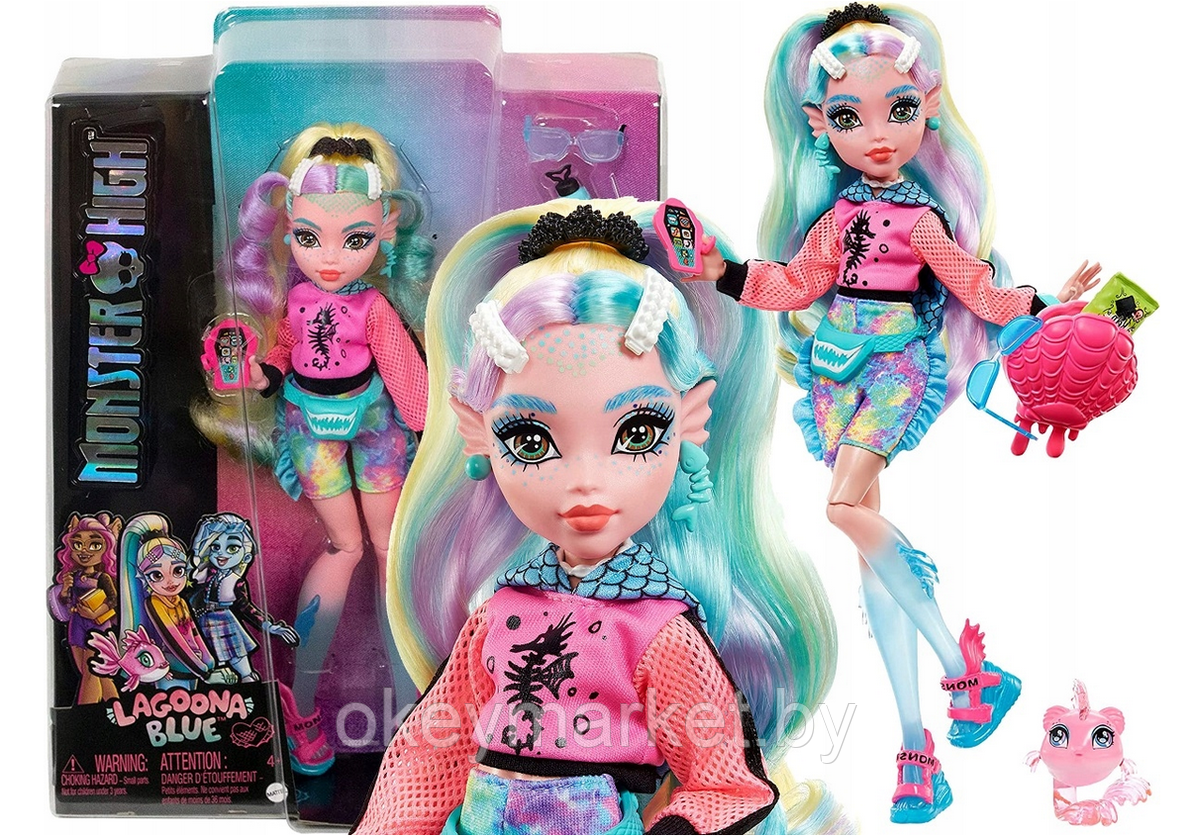 Кукла Монстер Хай Эбби Боминабль Monster High HHK55, фото 2
