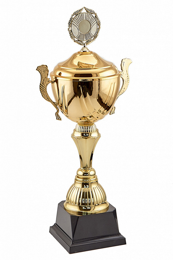 Кубок "Королева" , с крышкой   высота 50  см,чаша 16 см  арт. 802-400-160 КЗ160