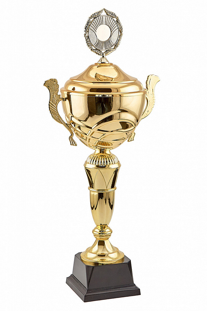 Кубок "Царь" с крышкой ,  высота 50 см,чаша 16 см  арт.805-390-160 КЗ160
