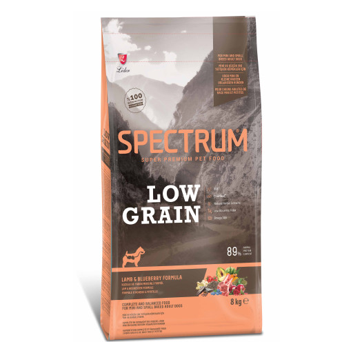 SPECTRUM Low Grain Adult Mini (ягненок), 8 кг - фото 1 - id-p216915921