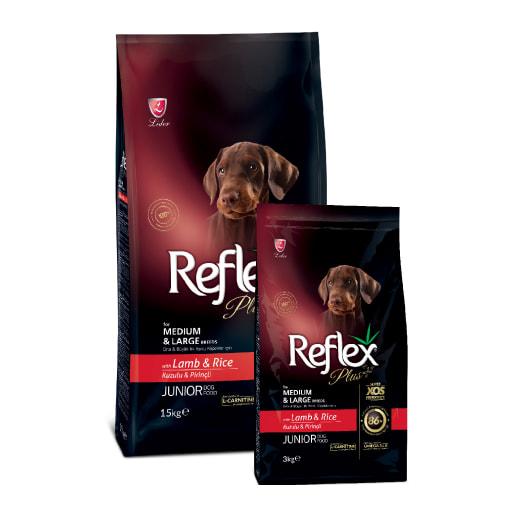 Reflex Plus Puppy Medium&Large (ягненок), 15 кг - фото 1 - id-p216915932