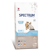 SPECTRUM Sterilised Slim 34 (лосось), 12 кг