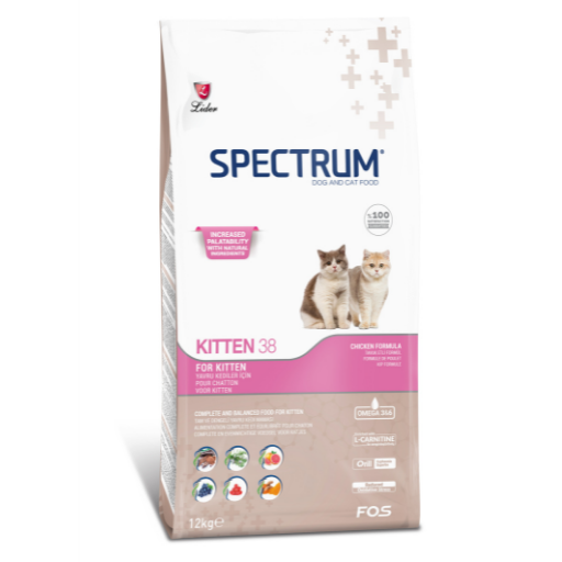 SPECTRUM Kitten 38 (курица), 2 кг - фото 1 - id-p216915951