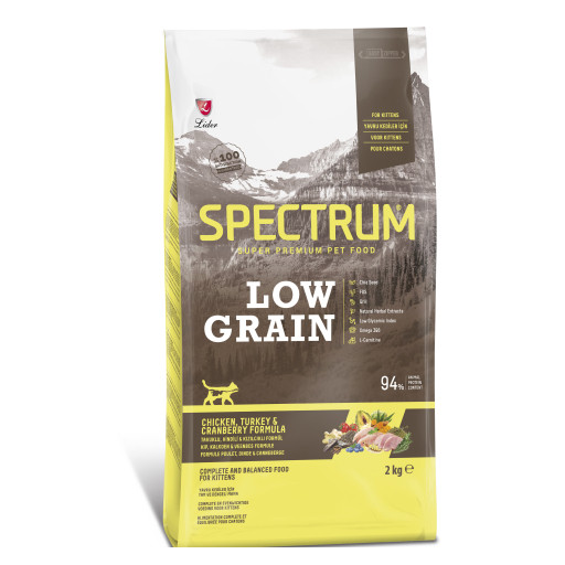 SPECTRUM Low Grain Kitten (курица), 12 кг - фото 1 - id-p216915985