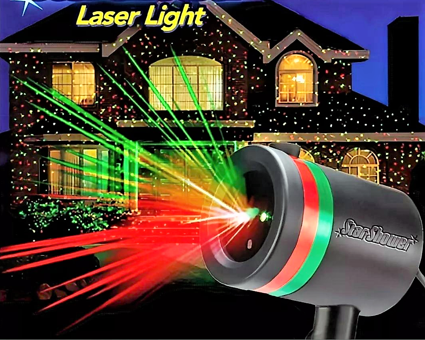 Лазерный проектор Star Shower Motion Laser Light - фото 10 - id-p216375059