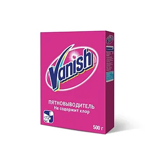 VANISH Пятновыв. и отбеливатель д/тканей порошкообразный 500 гр