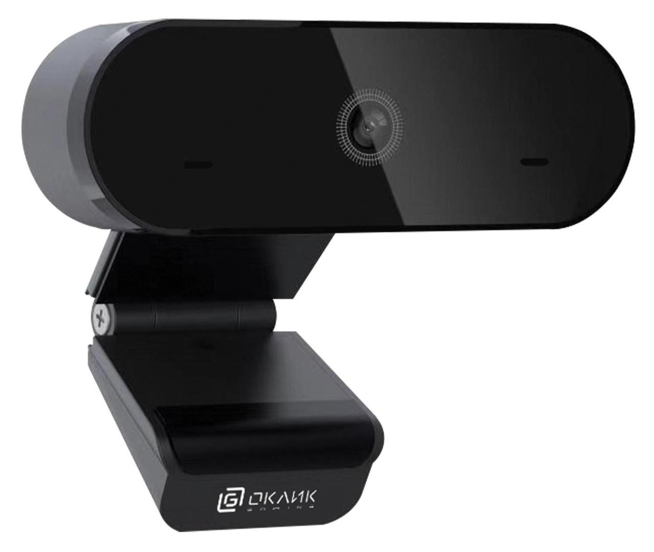 Камера Web Оклик OK-C008FH черный 2Mpix (1920x1080) USB2.0 с микрофоном - фото 1 - id-p216919741