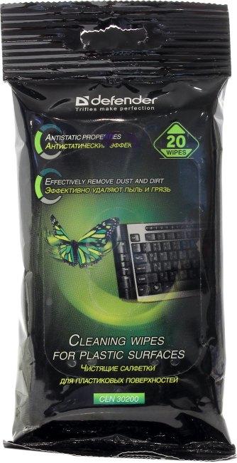 Defender 30200 Чистящие салфетки универсальные (20шт) - фото 1 - id-p216920460