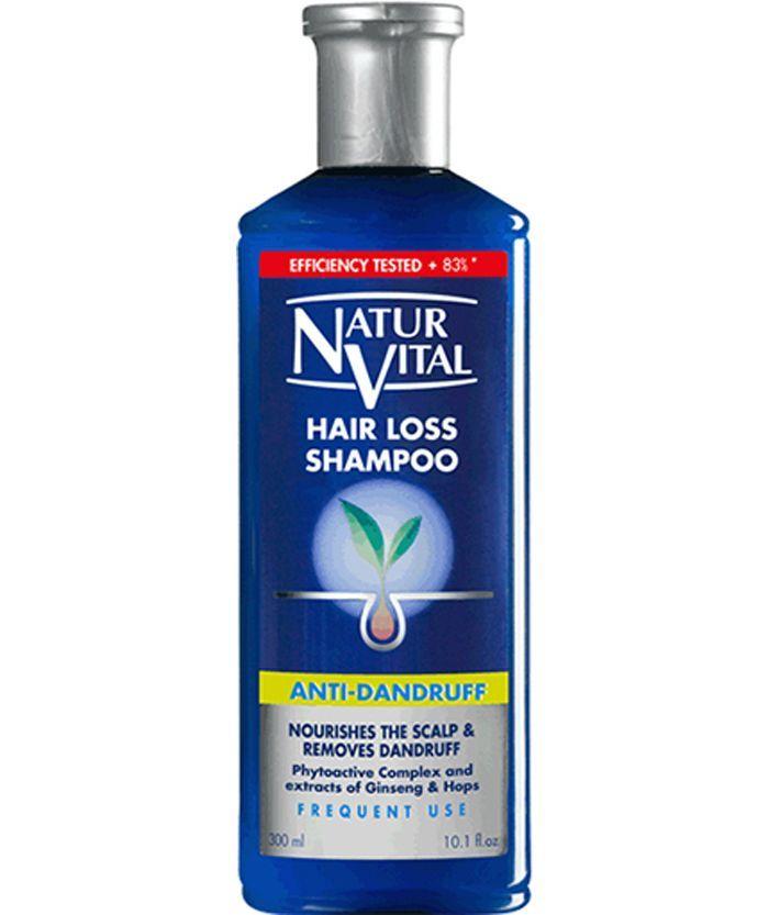 Шампунь против перхоти и выпадения волос Natur Vital "Hair Loss Shampoo Anti-Antidandruff", 300 мл - фото 1 - id-p216920704