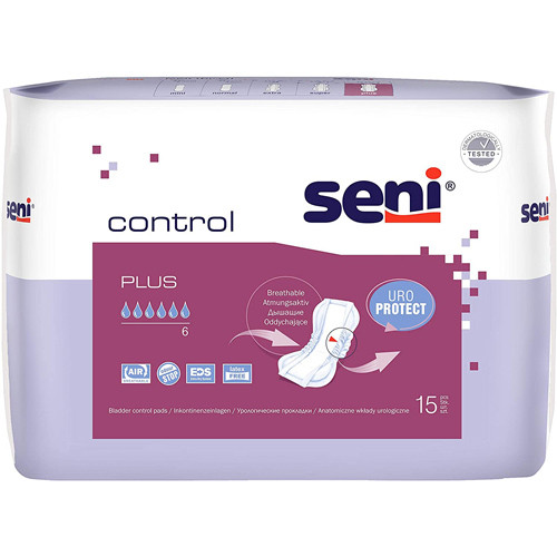 Прокладки урологические Seni Control Plus, 15 шт - фото 1 - id-p216920717