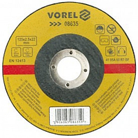Круг отрезной по металлу 230х1,6х22мм "Vorel" 08639