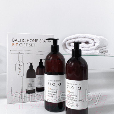 Набор косметики для лица и волос Ziaja Baltic Home SPA Сыворотка для лица и тела+Шампунь 3 в 1 - фото 2 - id-p216922971