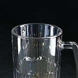 Кружка стеклянная пивная «Кристалл», 500 мл, цвет МИКС, фото 4