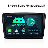 Штатная магнитола 10 Android для Skoda Super B 2008-15 2/32Gb AHD CarPlay Android Auto