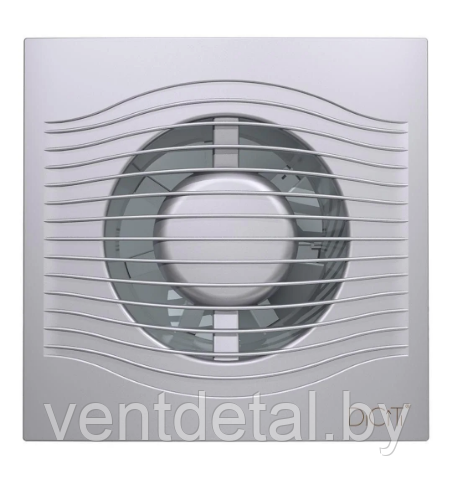 Вентилятор бытовой D100 SLIM 4C Gray metal DICITI + обратный клапан - фото 1 - id-p216925243