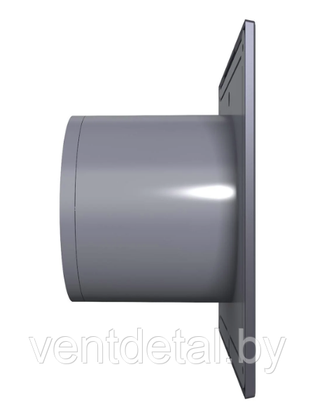 Вентилятор бытовой D100 SLIM 4C Dark gray metal DICITI + обратный клапан - фото 3 - id-p216925272