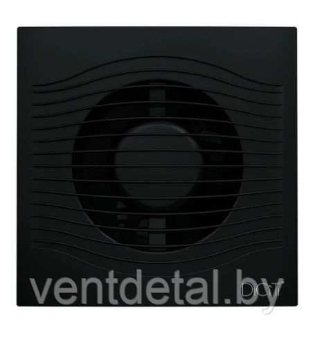 Вентилятор бытовой D100 SLIM 4C Dark metal DICITI + обратный клапан - фото 1 - id-p216925313