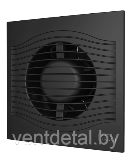 Вентилятор бытовой D100 SLIM 4C Dark metal DICITI + обратный клапан - фото 2 - id-p216925313