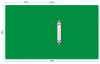 Папка на 2-х кольцах Buro -ECB0420/2RGREEN A4 пластик 0.5мм зеленый - фото 2 - id-p216925323