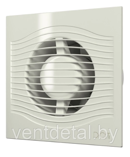 Вентилятор бытовой D100 SLIM 4C Ivory DICITI + обратный клапан - фото 2 - id-p216925518
