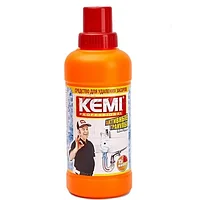 СРЕДСТВО ДЛЯ УДАЛЕНИЯ ЗАСОРОВ KEMI PROFESSIONAL ГРАНУЛЫ 500Г