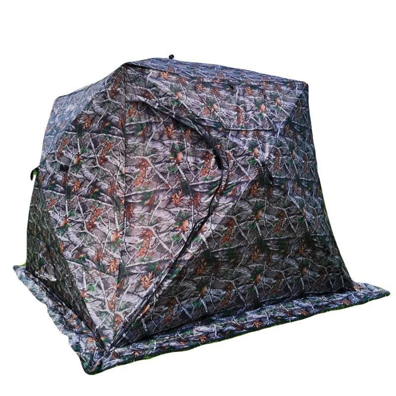 Палатка зимняя куб четырехслойная Mircamping (240х240х190/220см), арт. 2019MC - фото 5 - id-p216926884