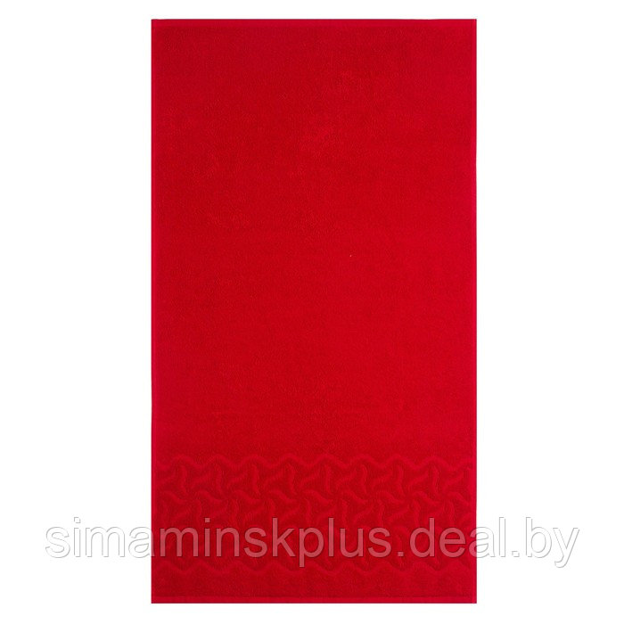 Полотенце махровое «Радуга» 100х150 см, цвет красный, 295г/м2 - фото 4 - id-p154106524