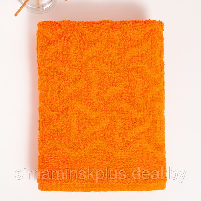 Полотенце махровое «Радуга» цвет оранжевый, 100х150, 295 гр/м - фото 2 - id-p185171173